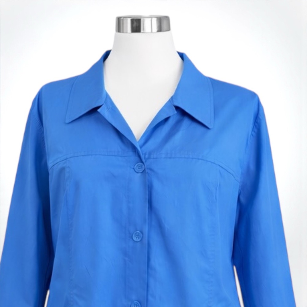 Dressbarn Vibrant Blue Blazer - Picture 9 of 10